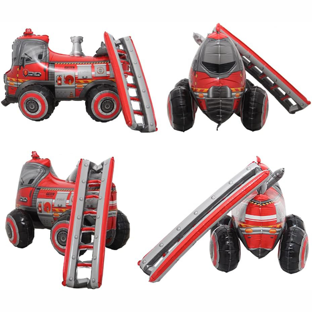 4D İtfaiye Aracı Folyo Balon 48*68 cm