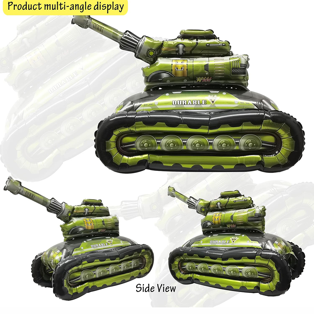 4D Tank Folyo Balon 70*42 cm